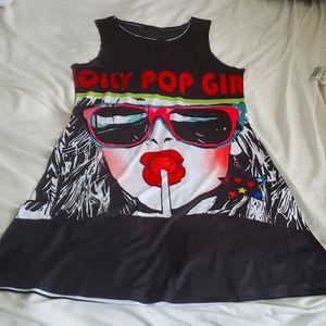 Xync Lollipop Girl Tank Dress